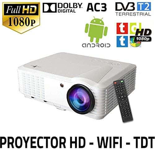 Proyector Unicview HD250 con Android WIFI Solo proyectores